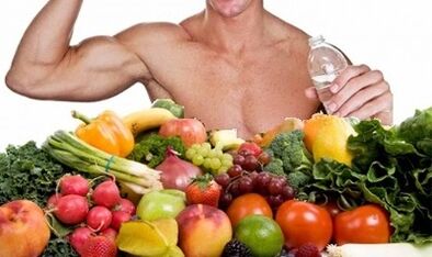 erkek gücü için meyve ve sebzeler